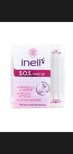 Les b&acirc;tonnets d&eacute;maquillants d&rsquo;Inell