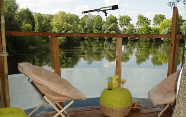 Un poste d'observation pour les amoureux de faune sauvage