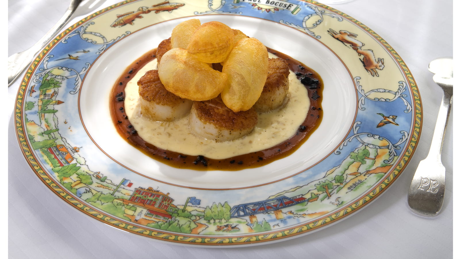 Coquilles Saint-Jacques au beurre blanc 