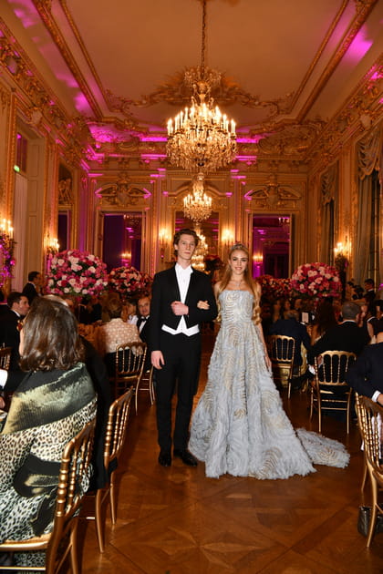 S.A.R. Princesse Maria Carolina de Bourbon des Deux Siciles et son cavalier S.A.R. Prince Leopold de Nassau