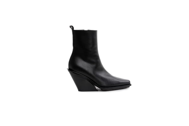 Bottines "Tuscon Nero" d'Ann Demeulemeester