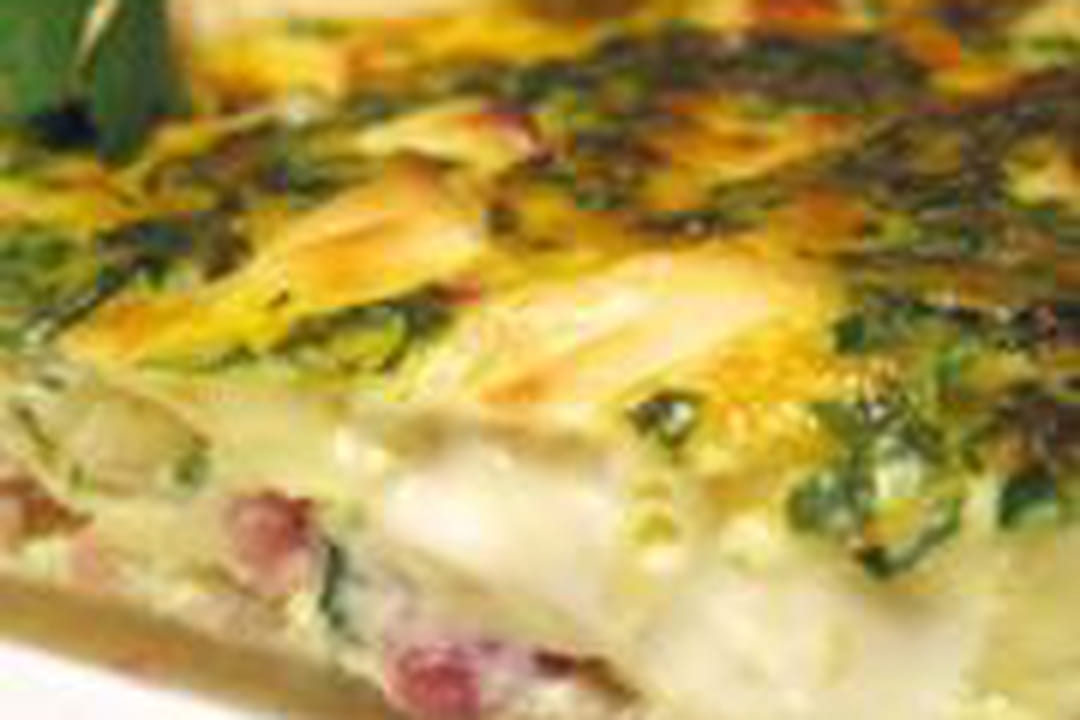 Quiche à la Vache qui rit et aux lardons