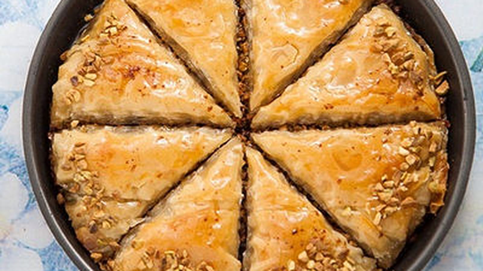 Baklava aux pistaches