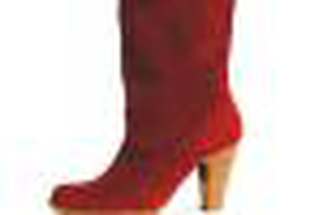 Des bottes plissées