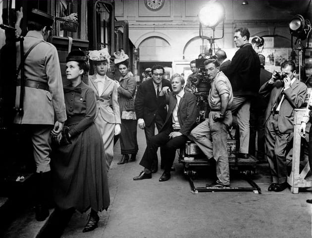 Sur le tournage de "Mata Hari Agent H21", réalisé par son ex-mari Jean-Louis Richard