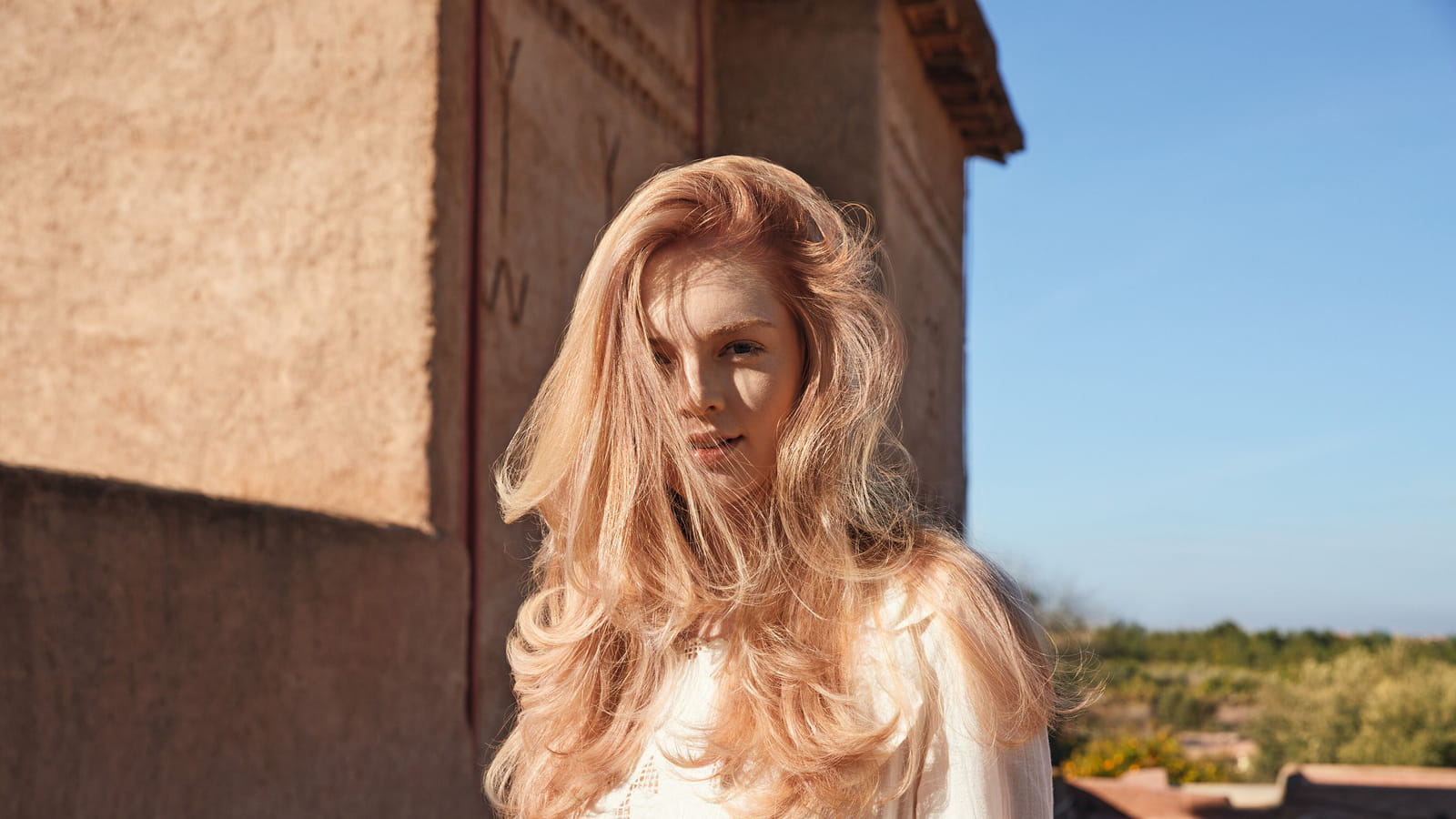 Les cheveux longs dégradés