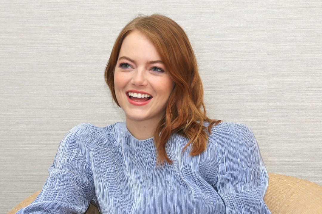 Le roux soyeux d'Emma Stone