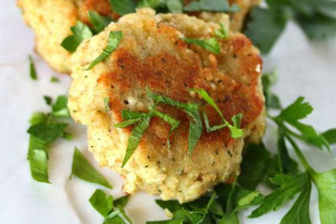 Croquettes de poisson aux herbes