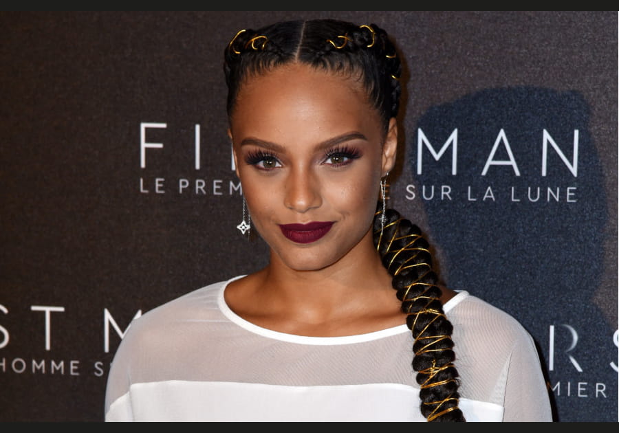 Le rouge &agrave; l&egrave;vres pourpre d'Alicia Aylies