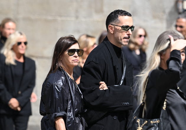 Carine Roitfeld aux obs&egrave;ques de Mathilde Favier, &agrave; Paris