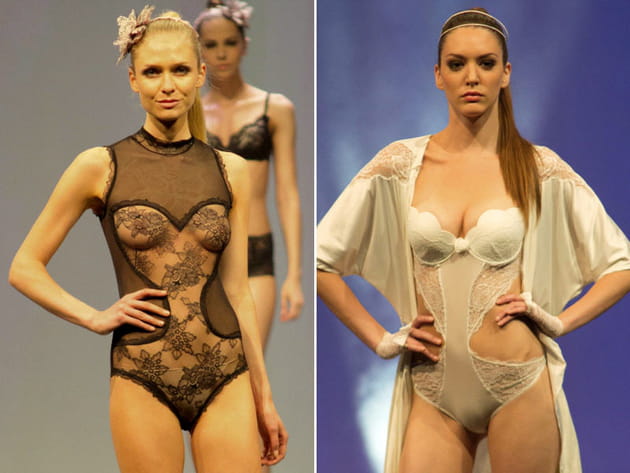 Body noir de Silent Assembly et trikini blanc de Jolidon