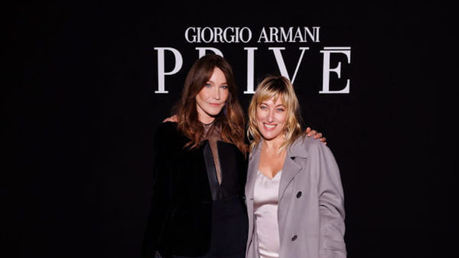 Carla Bruni et Valeria Bruni-Tedeschi le 24 janvier 2023