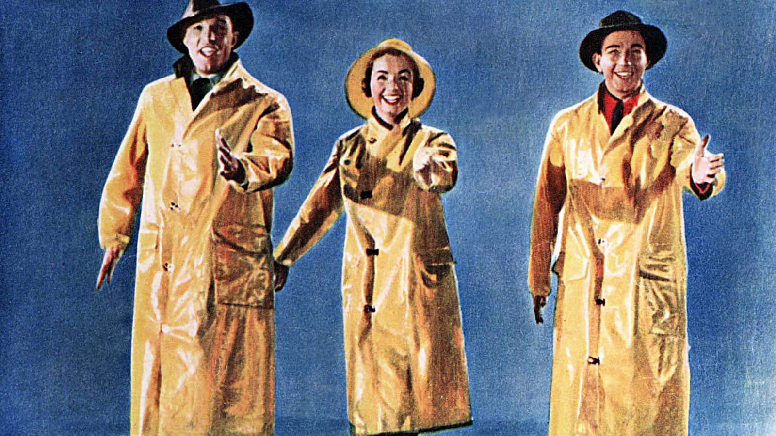 Avec Gene Kelly et Donald O'Connor