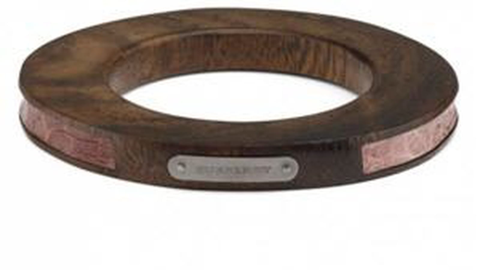 Bracelet en bois et alligator de Burberry