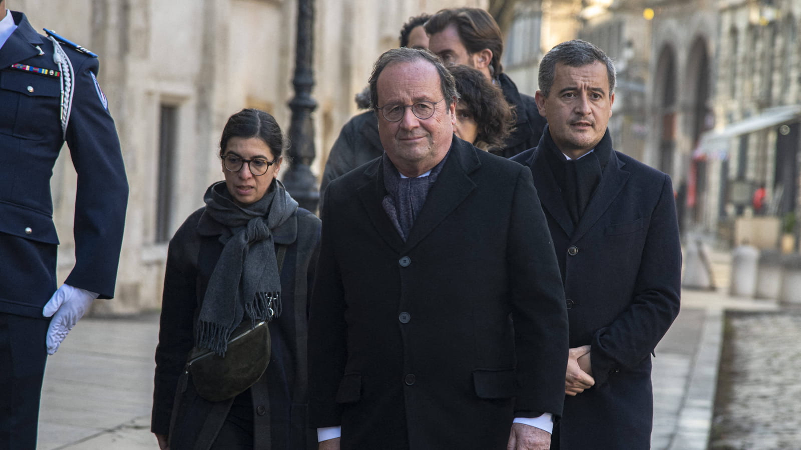 François Hollande et Gérald Darmanin