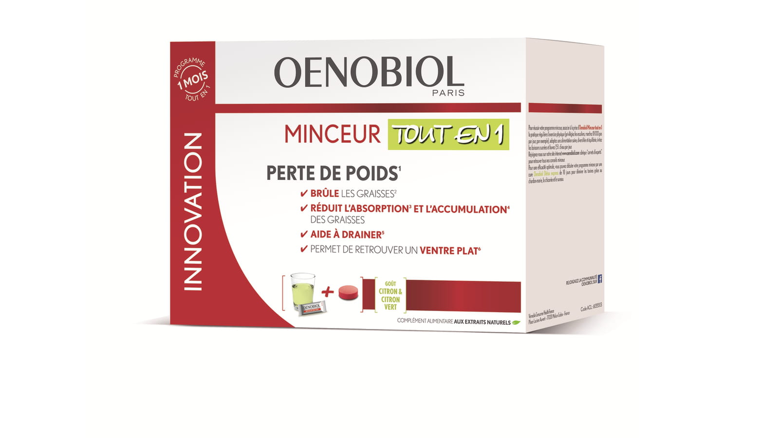 Minceur Tout en 1, Oenobiol