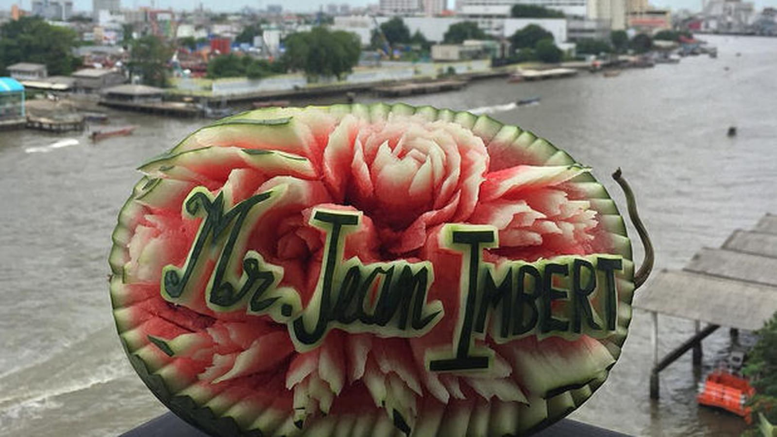 Jean Imbert, nom d'une pastèque