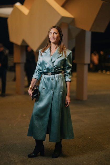 Audrey Diwan au d&eacute;fil&eacute; Chanel