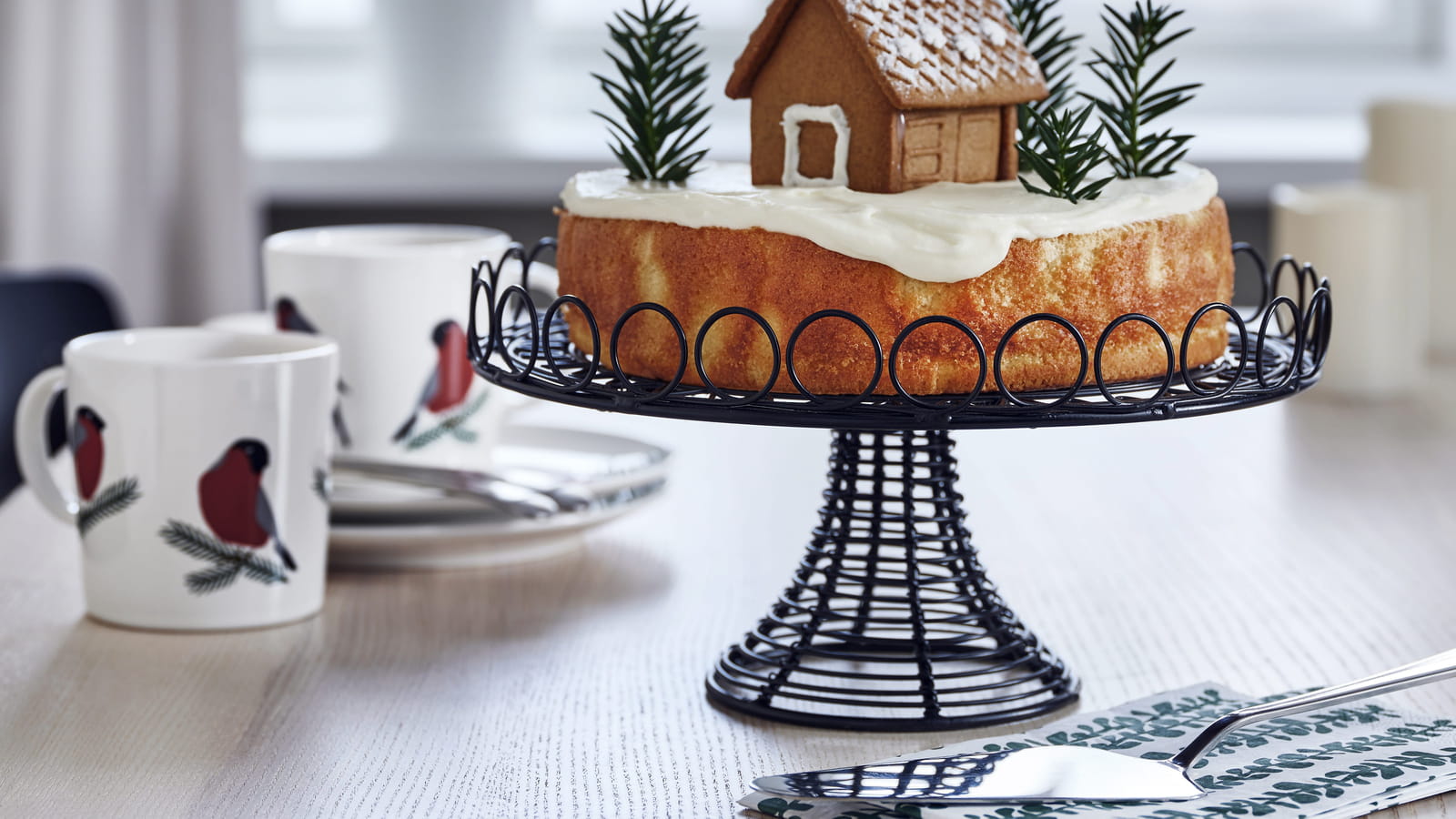 Présentoir à gâteau 