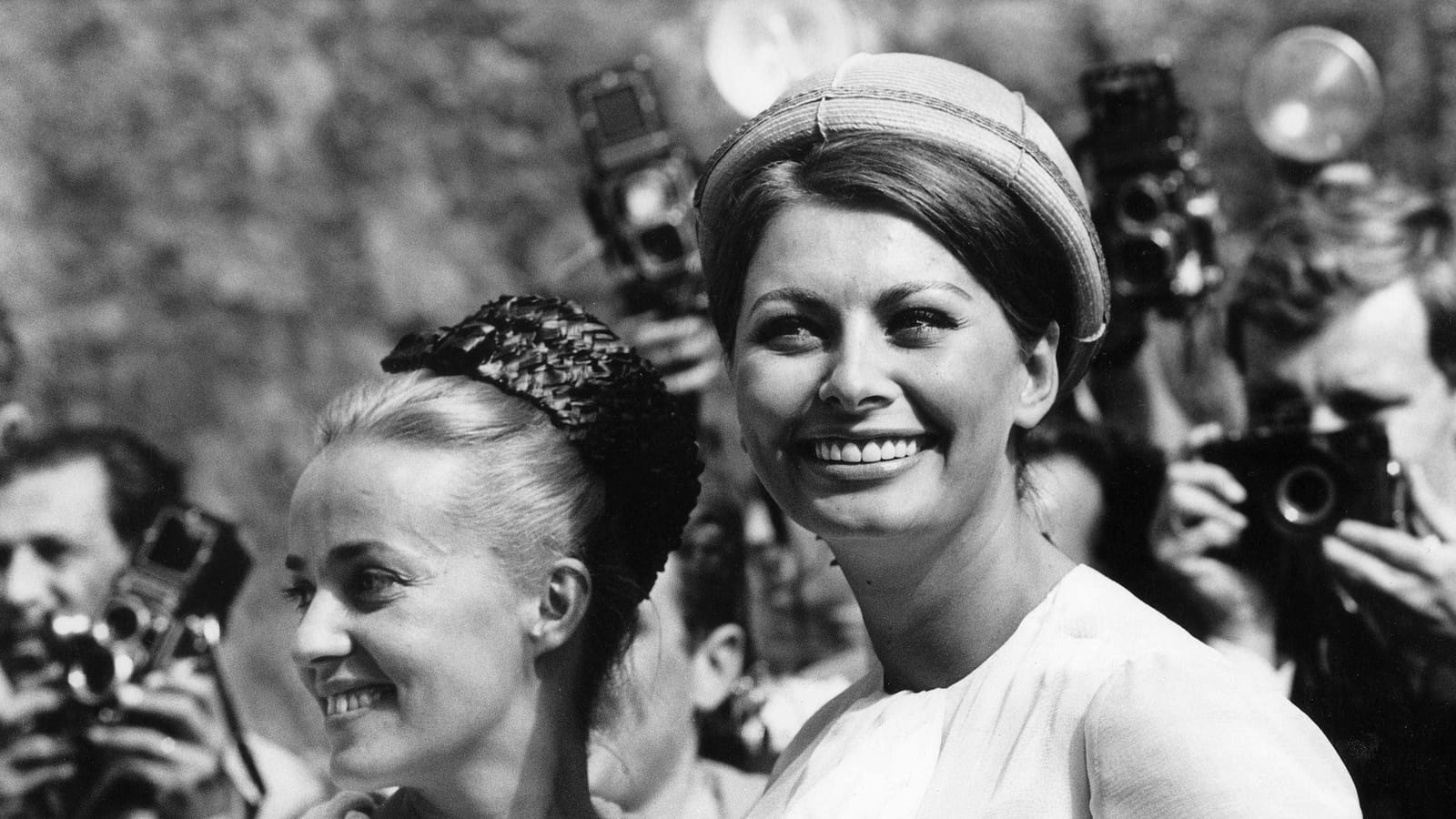 Avec Sophia Loren au Festival de Cannes 1962