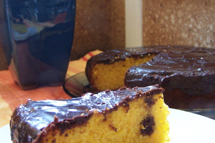 Gateau Aux Carottes Glacage Chocolat