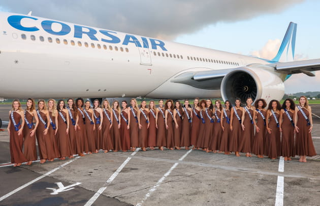 Toutes les candidates &agrave; Miss France 2026&nbsp;arrivent en Martinique