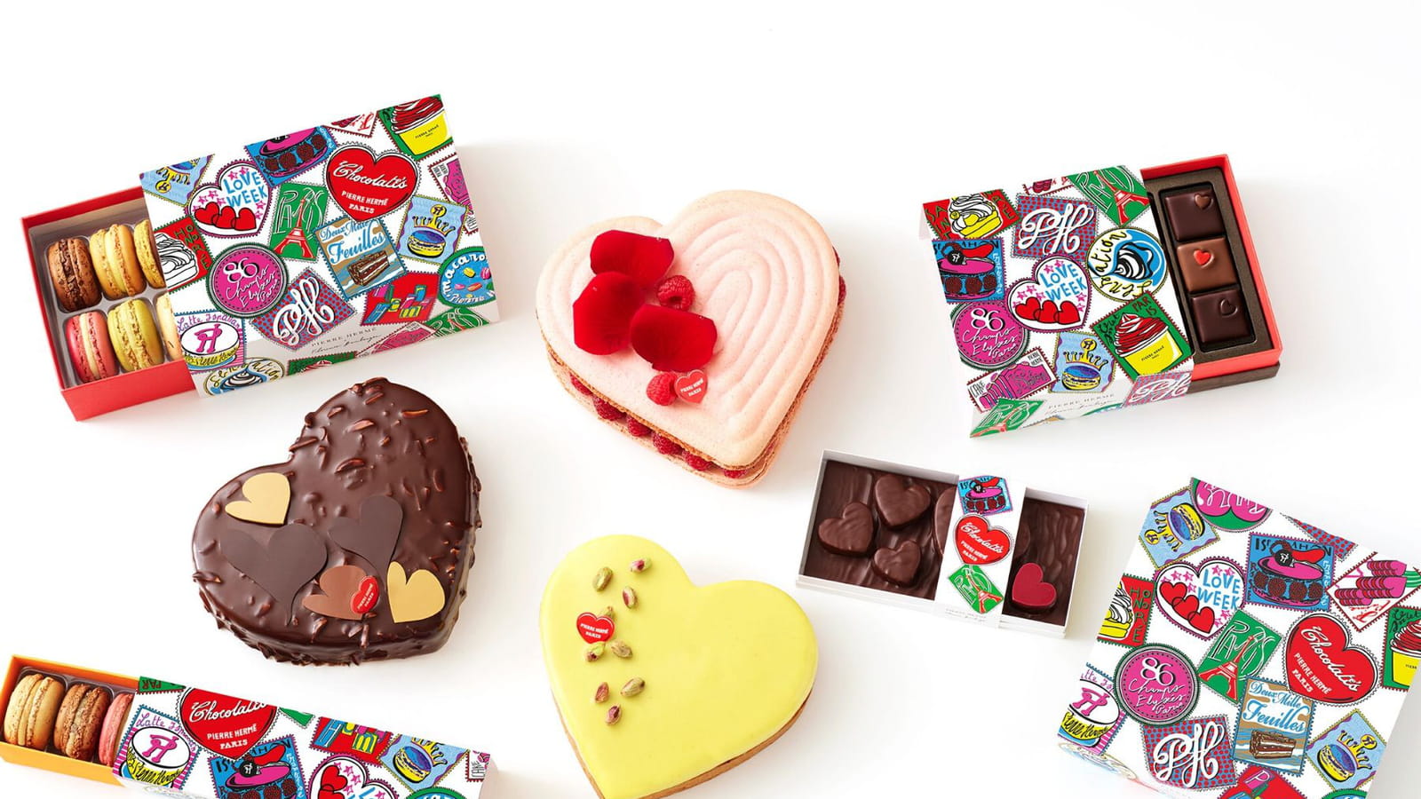 La collection Saint-Valentin Pierre Hermé et Florence Bamberger