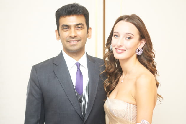 Araminta Mellon, somptueuse avec le joaillier Harakh Mehta