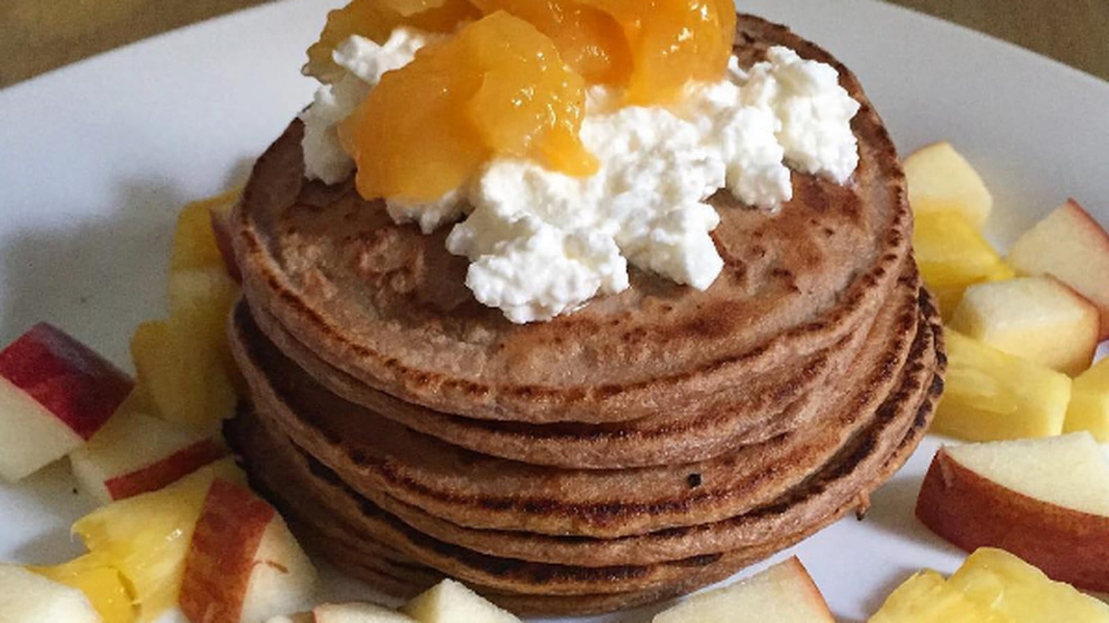 Pancakes aux fruits