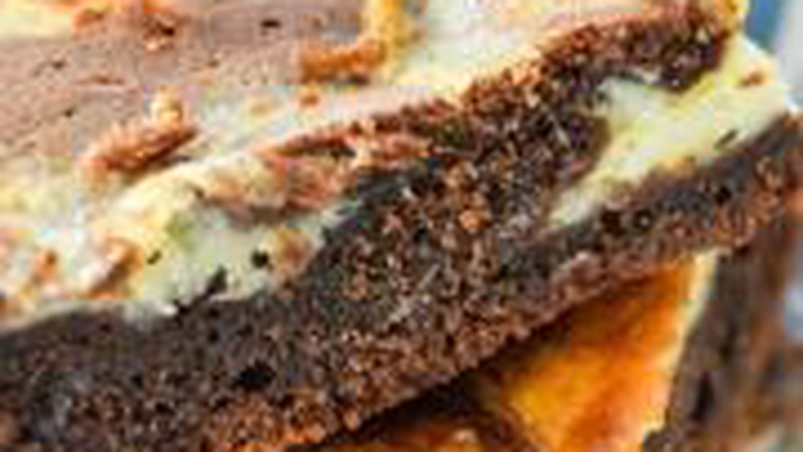 Brownie marbré chocolat noir et blanc