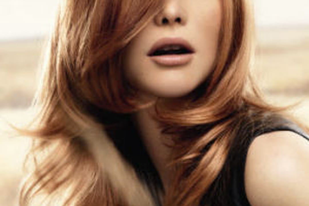 Coloration 2013 : cheveux roux méchés