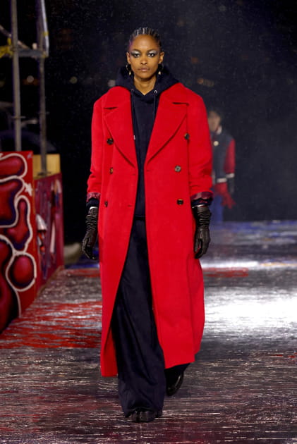 Look 62&nbsp;du d&eacute;fil&eacute; Tommy Hilfiger
