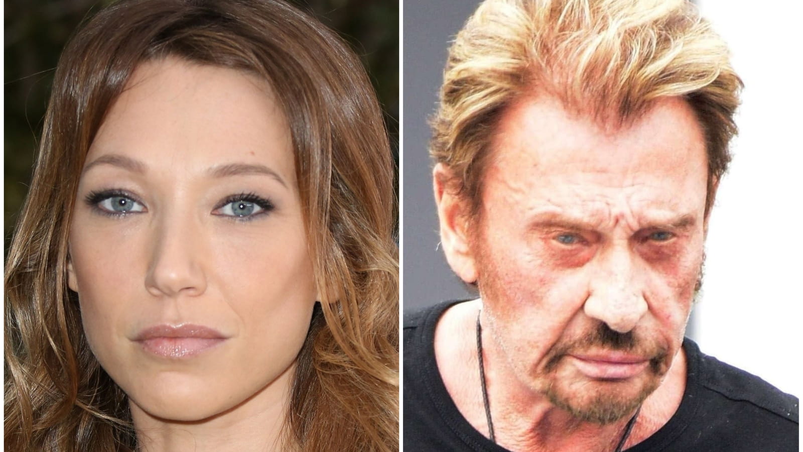 Laura Smet et Johnny Hallyday