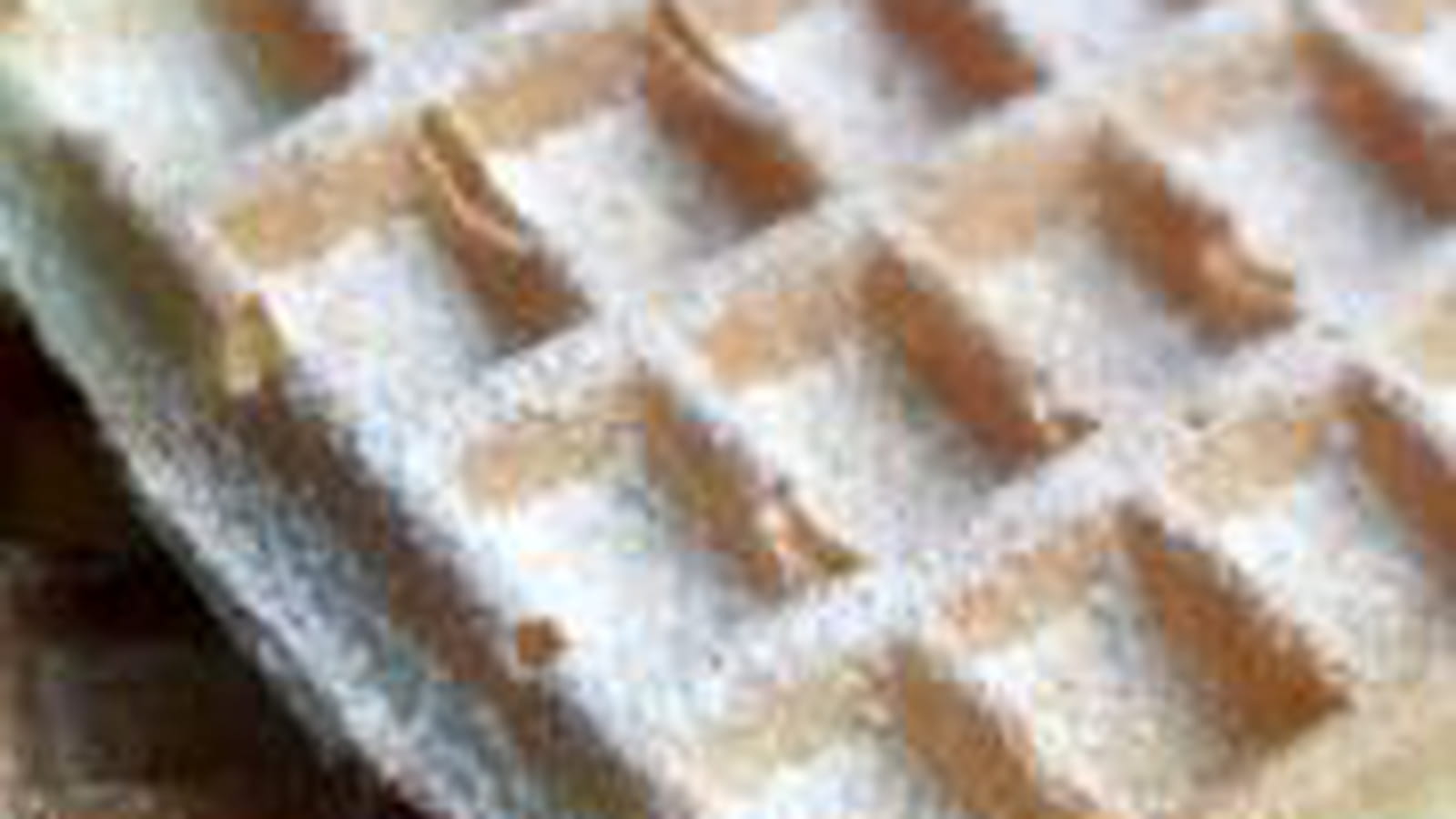 Gaufres croustillantes sans beurre