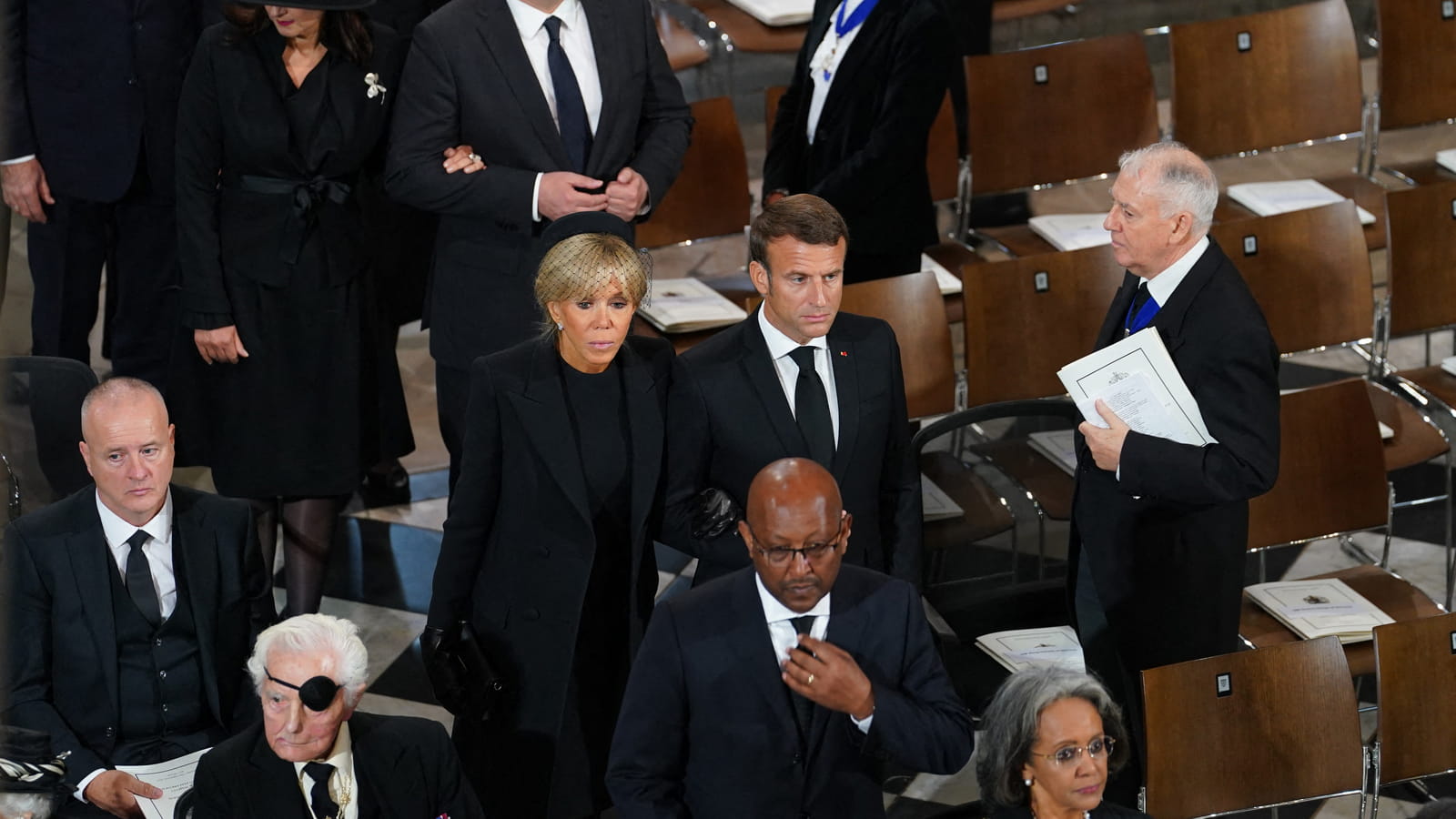 Brigitte et Emmanuel Macron