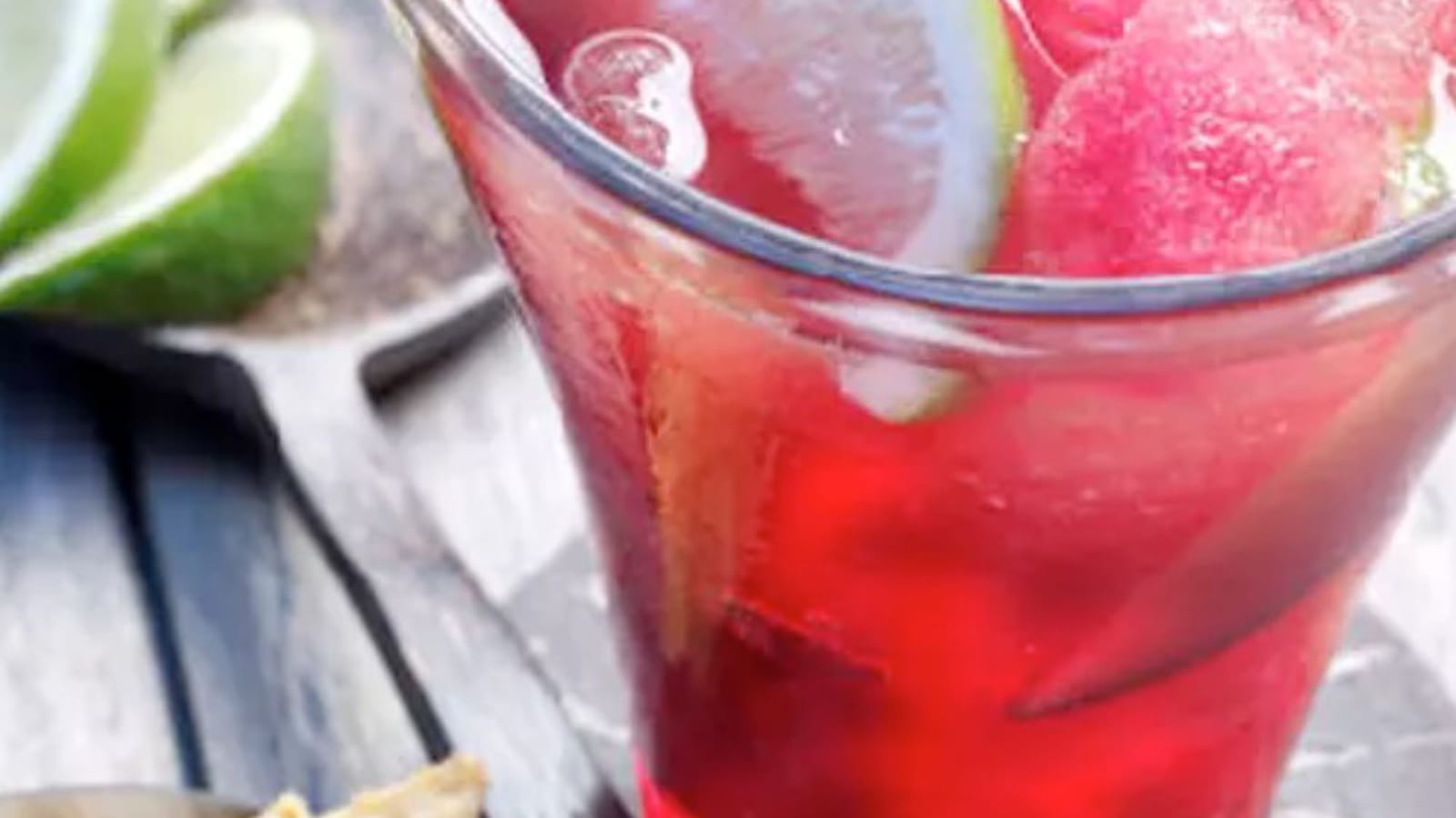 Thé glacé aux Cranberries