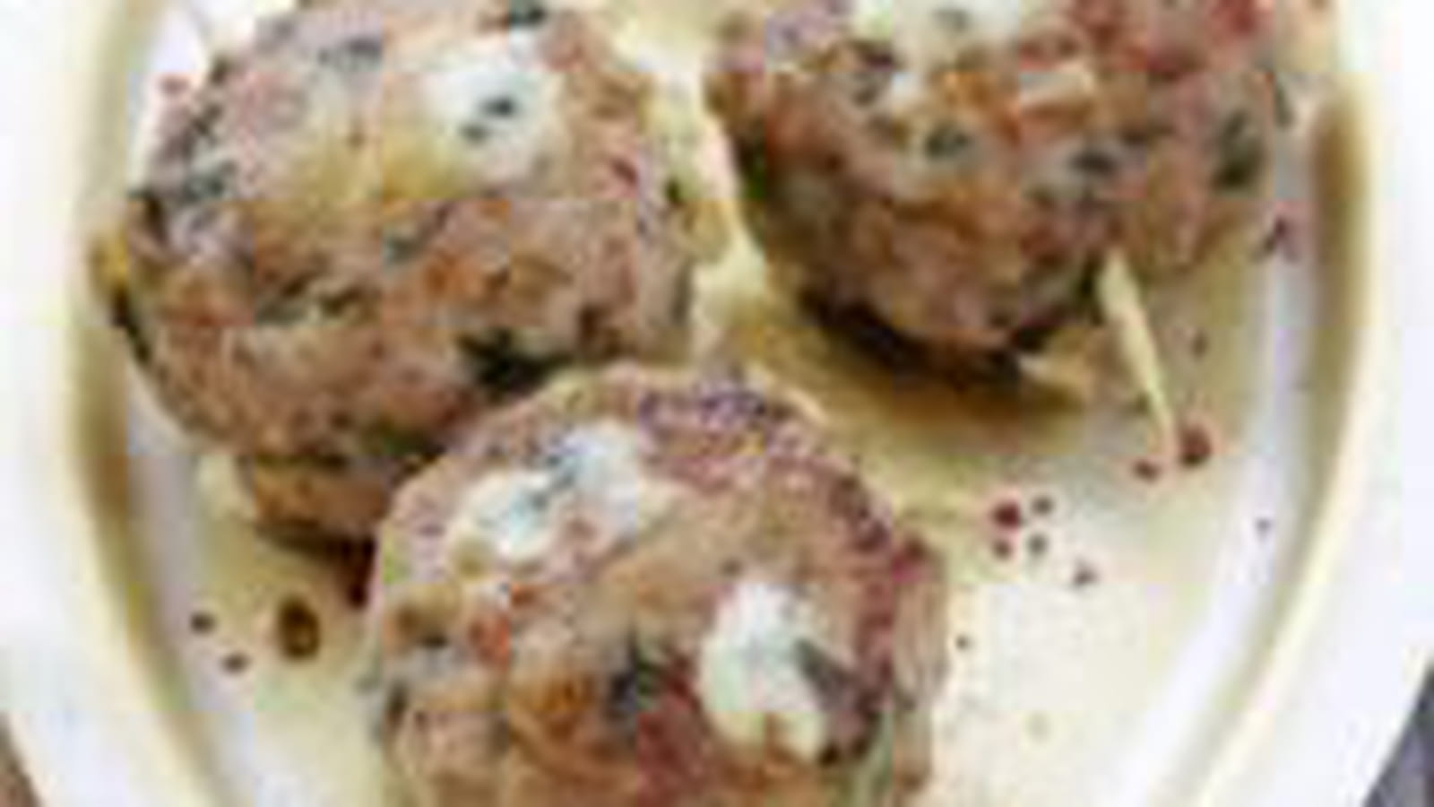 Boulettes au Bresse Bleu