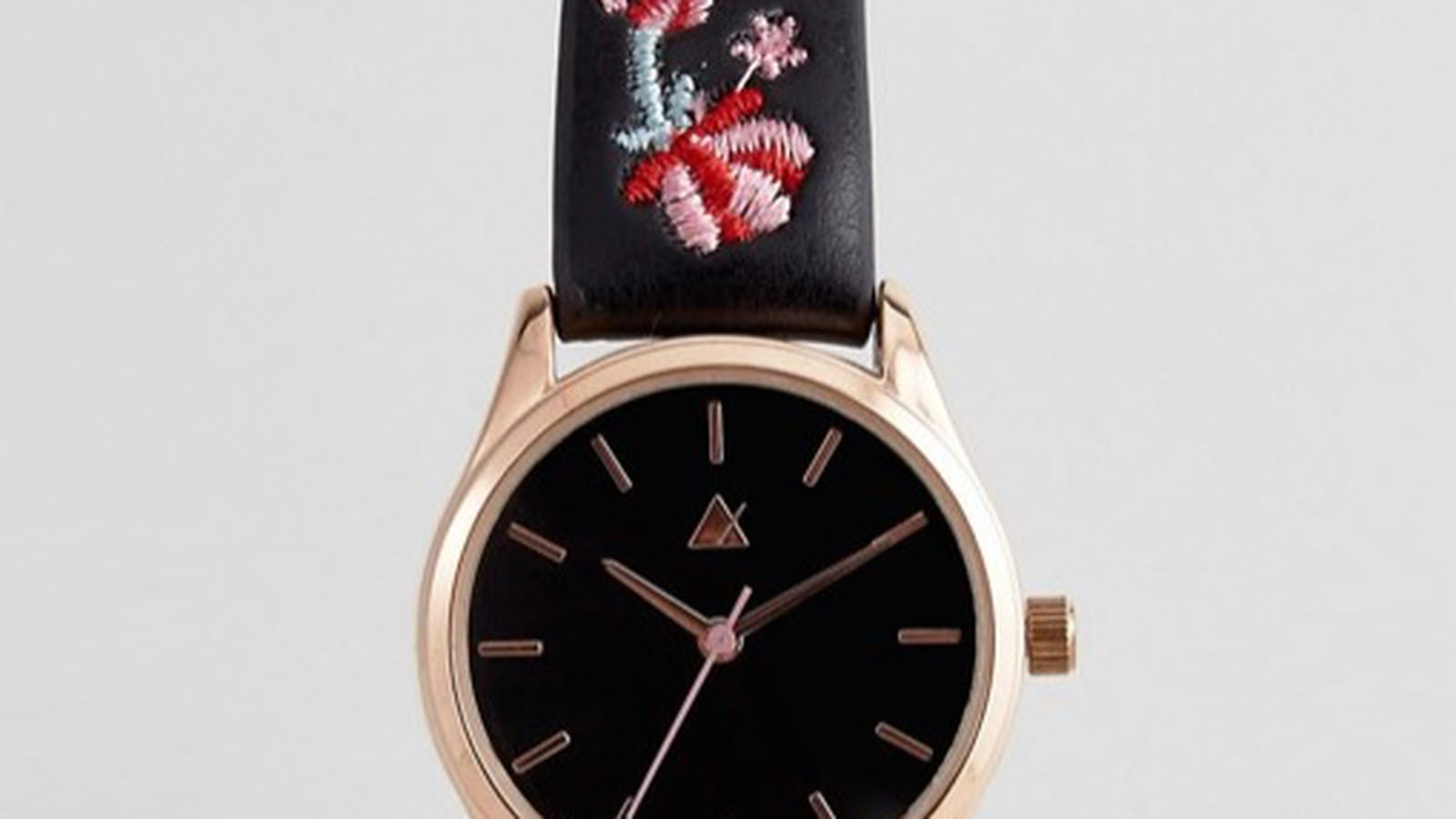 Montre brodée