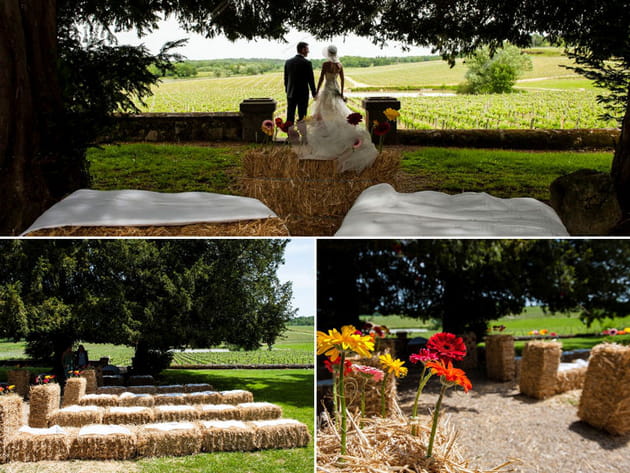 Un mariage très champêtre, par Weday's