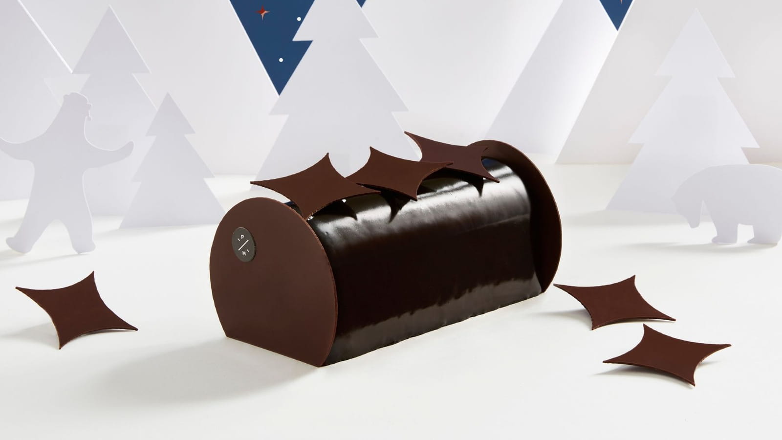 La bûche "L'envol" de Pierre Marcolini