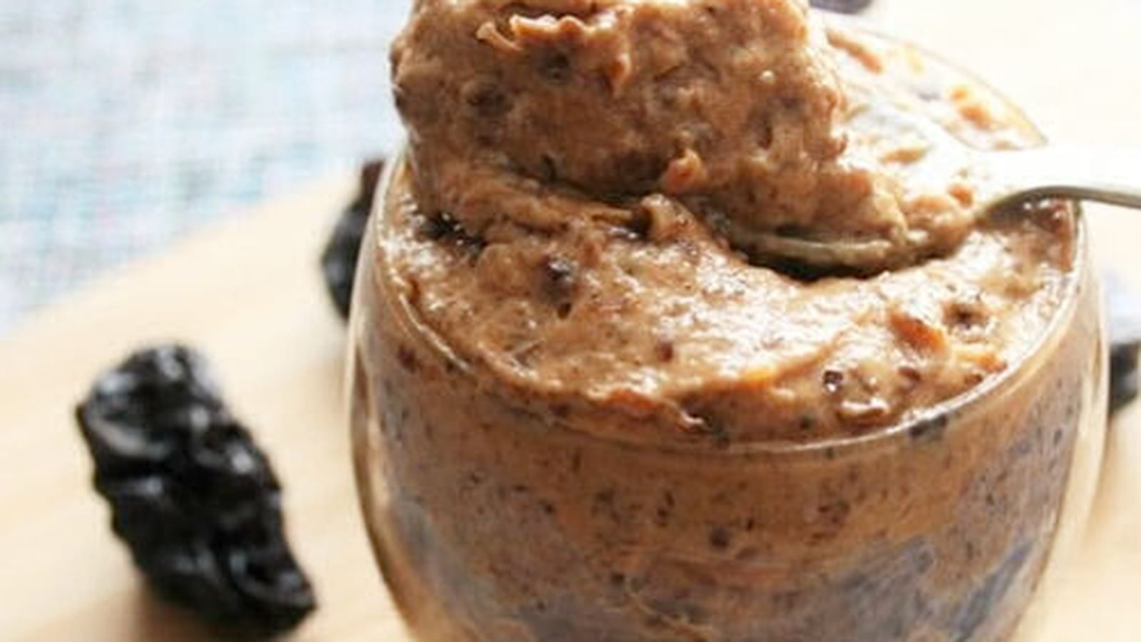 Crème de pruneaux sans gluten et sans oeuf