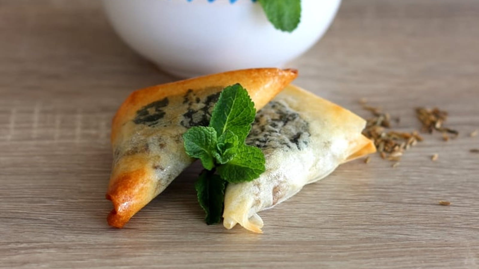 Samossa Bœuf, Menthe et Cumin