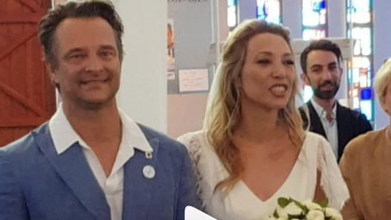 David Hallyday et Laura Smet