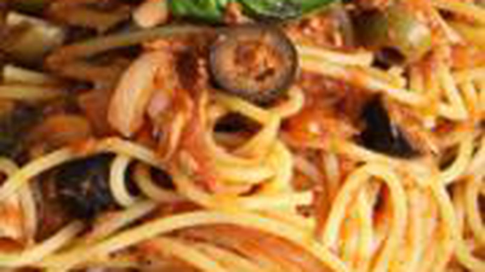 Spaghetti sauce tomate et tapenade