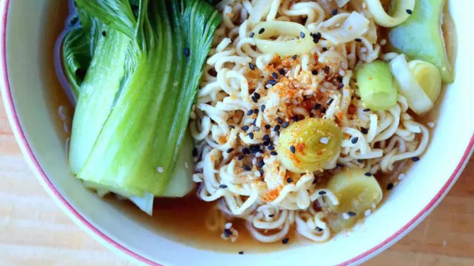 Bouillon au chou pak-choï