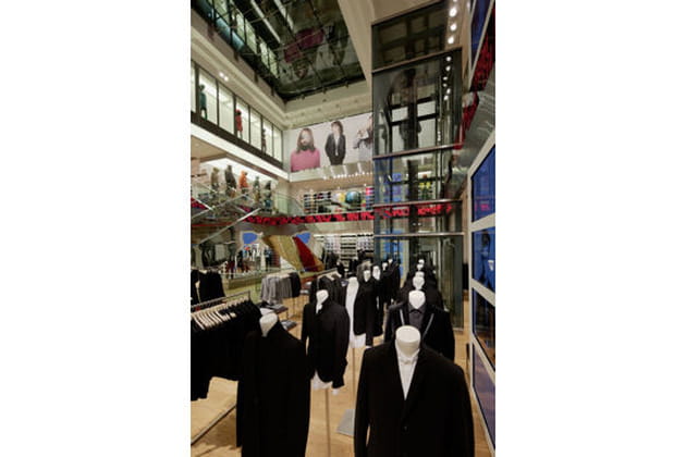 Du shopping sur trois étages