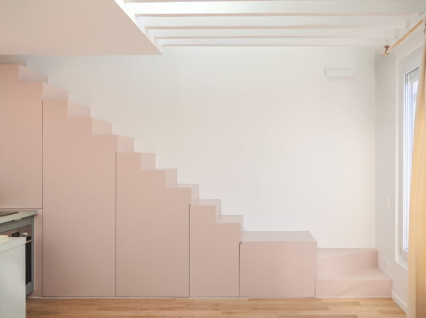 Apr&egrave;s&nbsp;: des escaliers plus qu'astucieux