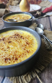Crèmes brûlées à la poire : Etape 5