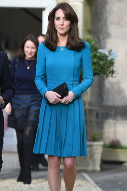Kate Middleton en robe Emilia Wickstead en 2015