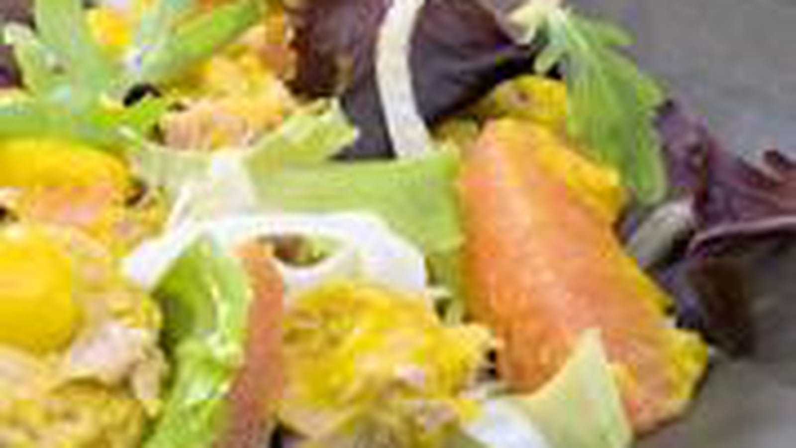 Salade thon pamplemousse